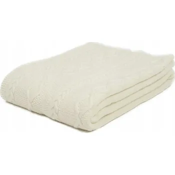 deka Deka Kam-Pol vlněná 130 cm x 170 cm bílá