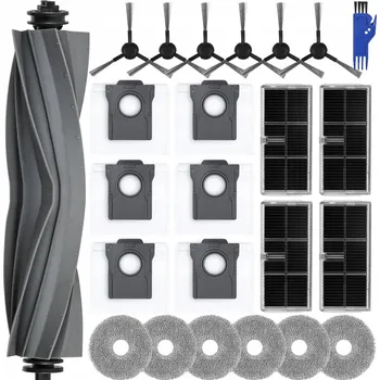 Robotický vysavač KOMPLETNÍ SADA 24 KS KARTÁČŮ, FILTRŮ, MOPŮ A SÁČKŮ pro Dreame X40 Ultra Complete/L40 Ultra