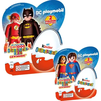 Čokoláda Kinder Surprise 'Playmobil' 4-pack 80g
