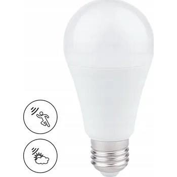 Žárovka LED žárovka 6W A60 E27 3000K Soumraková s pohybovým senzorem