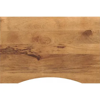 Psací stůl Dřevěná deska k psacímu stolu z manga 80 x 60 x 2,5 cm přírodní