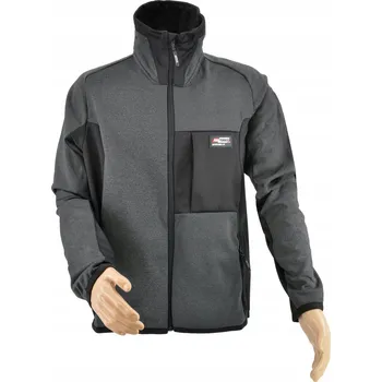 Pánská mikina AWTOOLS MIKINA FLEECOVÁ T5 ŠEDÁ L AW02848