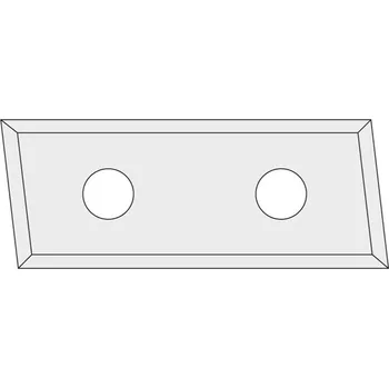 Příslušenství k frézce "IGM Žiletka tvrdokovová Z4 zkosená 35° - 36x12x1,5 UNI"