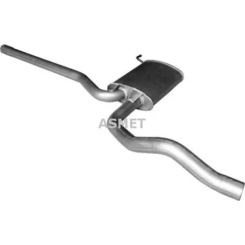 Tlumič výfuku Střední tlumič výfuku ASMET 04.092