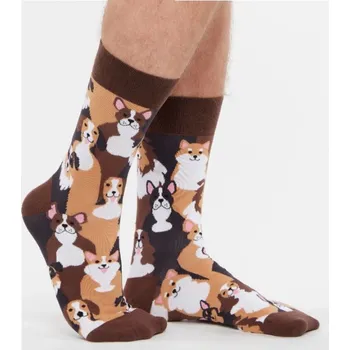 Pánské ponožky PONOŽKY S VESELÝM VZOREM DEDOLES 218 PEJSCI 43-46