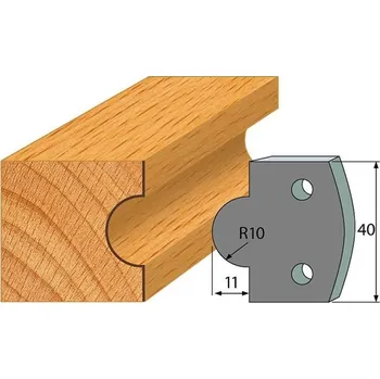 Fréza "IGM profil 014 - pár omezovačů 40x4mm SP"