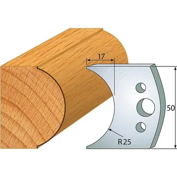 Příslušenství k frézce "IGM profil 546 - pár nožů 50x4mm SP"