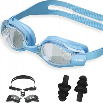 PLAVECKÉ BRÝLE LI-NING ANTI-FOG DO BAZÉNU + ŠPUNTY DO UŠÍ