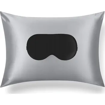 Povlak na polštářek Hedvábný Povlak na Polštář 50x60 cm Šedý