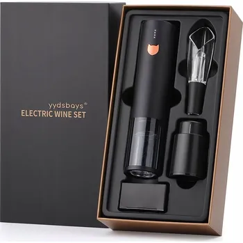 Otvírák ELEKTRICKÝ VÝVRTKA NA VÍNO DÁRKOVÁ SADA