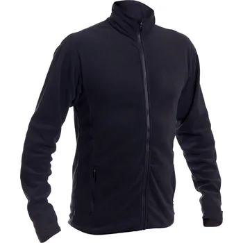 Pánská mikina WARMPEACE Mikina NEMESIS 100 Micro Polartec® ČERNÁ