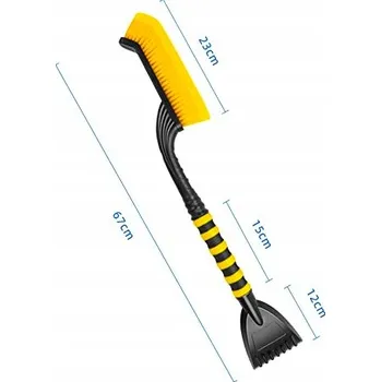 Autoškrabka AUTO ICE SCRAPER KARTÁČ NA SNÍH AUTO KARTÁČ NA SNÍH ODNÍMATELNÁ ŠKRABKA NA ČELNÍ SKLO