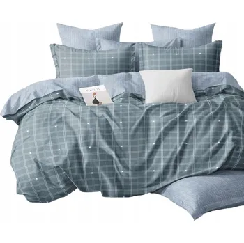 Povlečení SADA POVLEČENÍ 160x200 BAVLNĚNÝ SATÉN, POVLEČENÍ NA POLŠTÁŘE 70x80