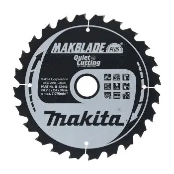 Řezný kotouč Fe Produkt Makita B-32443 kotouč pilový dřevo MAKBLADEplus 216x2.4x30mm 24Z = old B-08610