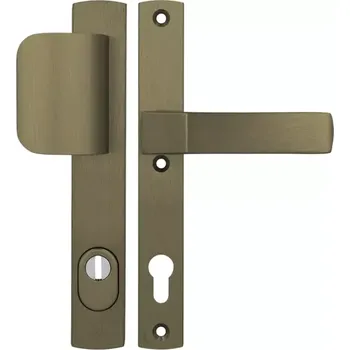 Dveřní kování Bezpečnostní kování AXA Solid Flex Premium, klika-madlo 92/F4