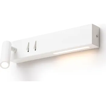 Svítidlo ODEON nástěnná s podsvícením bílá 230V LED 8+3W 30° 3000K