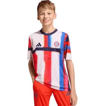 Dětský předzápasový fotbalový dres Adidas FC Bayern 25/26 vícebarevný