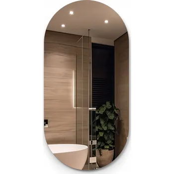 Zrcadlo Zrcadlo Kraft Mirrors nástěnné ovál 600 x 1000 mm