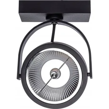 Stropní svítidlo přisazené Milagro 35 W GU10 10 cm černé