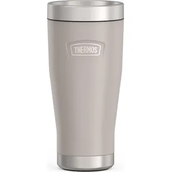 Termoska Termohrnek THERMOS 470ml béžový, ocelový, izolovaný, bez BPA