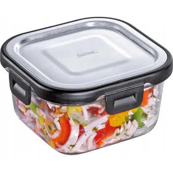 Dóza na potraviny Nádoba na potraviny SPRING MINI 0,32 L 11,5 x 11,5 x 6 cm