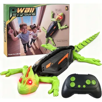 Robot INTERAKTIVNÍ GEKON ROBOT SVÍTÍ RC LEZE GEKON JEŠTĚRKA PO STĚNÁCH