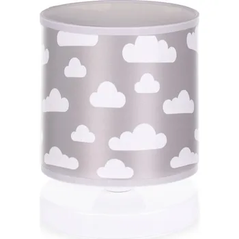 Lampička Noční lampa Smile šedá