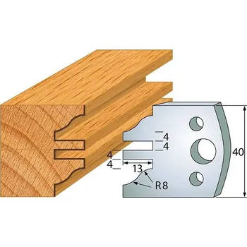 Fréza "IGM profil 097 - pár nožů 40x4mm SP"