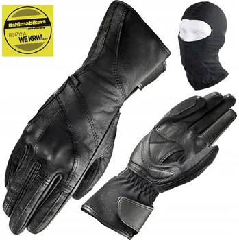 Moto rukavice Shima Rukavice silniční/cestovní Unica L černé