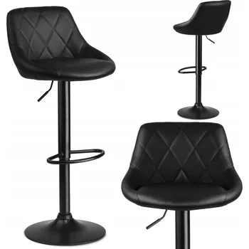 Barová židle Barová Židle Sofotel černý 105 cm umělá kůže