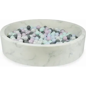 Suchý bazén s míčky Mimii Mramor 130 x 30 cm