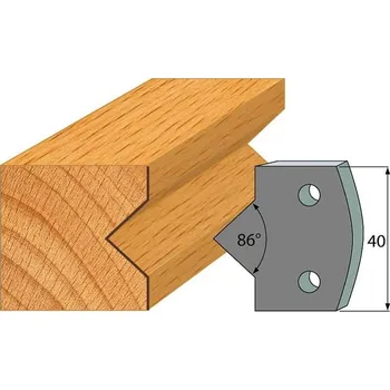 Fréza "IGM profil 035 - pár omezovačů 40x4mm SP"