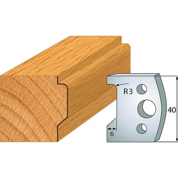 Příslušenství k frézce "IGM profil 032 - pár nožů 40x4mm SP"