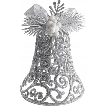 Vánoční dekorace Vánoční ozdoby zlaté NA HVĚZDU ZVONEČEK vánoční baňky na stromeček