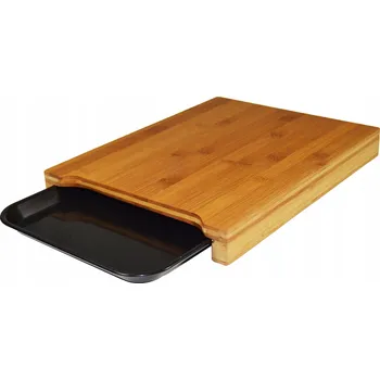 Kuchyňské prkénko JOCCA Bambusové prkénko s melaminem 27,5 cm Dřevěné Hnědé