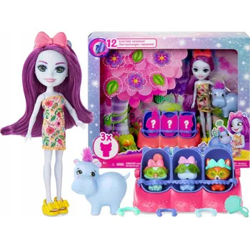 Panenka ENCHANTIMALS PANENKA BABY BEST FRIENDS HIPPI HNW97