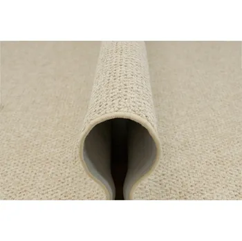 Koberec 200x200 cm koberec smyčkový melír béžový krémový