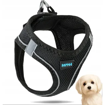 Postroj pro psa Postroj pro psa Air Comfort XS černý PRODYŠNÝ REFLEXNÍ