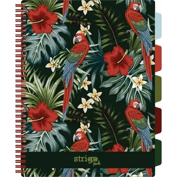 Sešit A4 s mřížkou Strigo, 100 listů