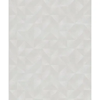 Tapeta Šedá tapeta s geometrickým vzorem Moderní