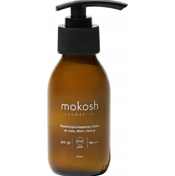 Pleťový krém Emulze na obličej s UV ochranou Mokosh 30 SPF pro denní použití 100 ml