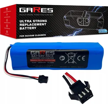 IP kamera Akumulátor Gares pro Viomi S9, Alpha, UV 14,4V 5,8Ah