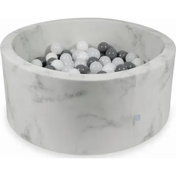 Suchý bazén Suchý bazén s míčky Mimii Mramor 90 x 40 cm