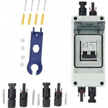 Bezpečnostní kamera DC jistič 12~500V IP65 vodotěsný pro solární instalace