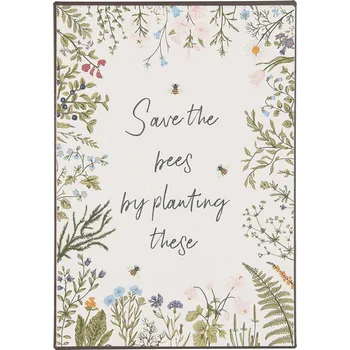 Plechová cedule Ib Laursen Plechová cedule Save The Bees