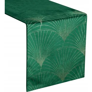 Obraz Bieżnik odstíny zelené 140 x 35 cm