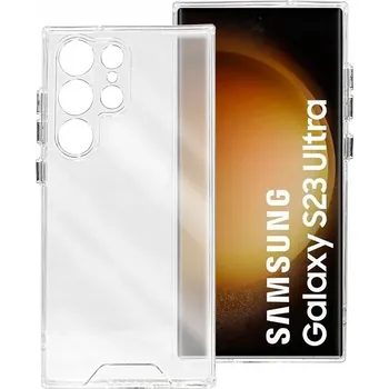 Pouzdro na mobilní telefon PRŮHLEDNÉ POUZDRO ZADNÍ KRYT PRO SAMSUNG GALAXY S23 ULTRA ODOLNÉ PROTI ŽLOUTNUTÍ