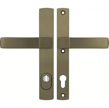 Dveřní kování Bezpečnostní kování AXA Solid Flex Premium, klika-klika 92/F4