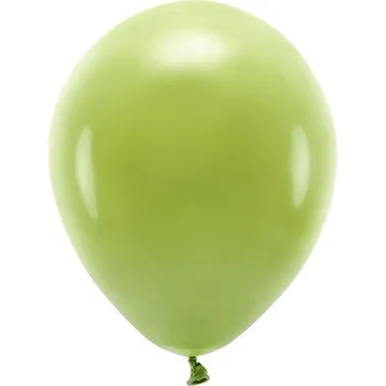 Balónek Latexové balónky Eco Pastel - olivové, 30 cm, 10 ks