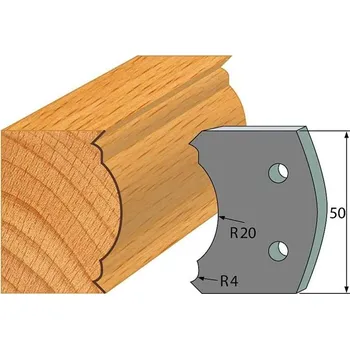Příslušenství k frézce "IGM profil 507 - pár omezovačů 50x4mm SP"